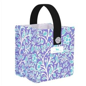 SCOUT Bags Mini Square XS Gift Bag in Purple Floral Best Buds Reusable